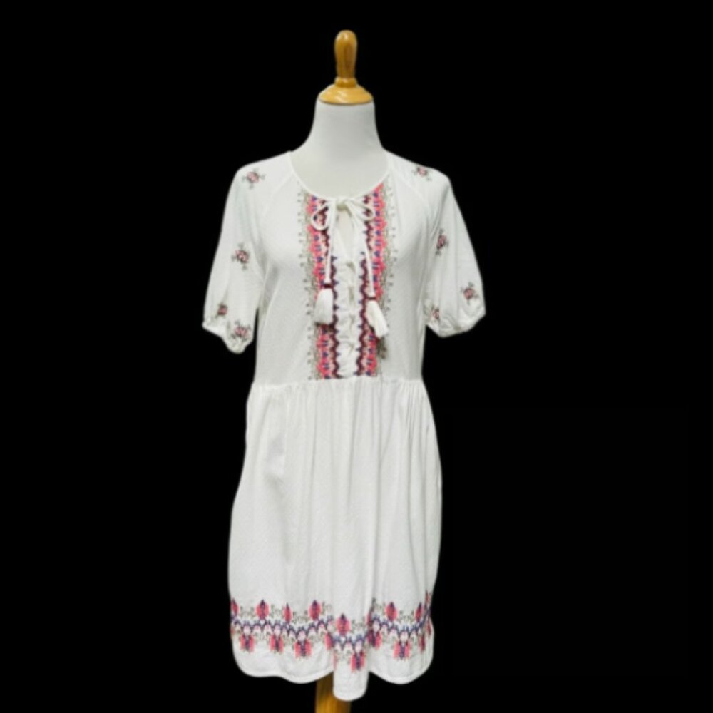 Knox Rose embroidered dress L - Picture 2 of 6